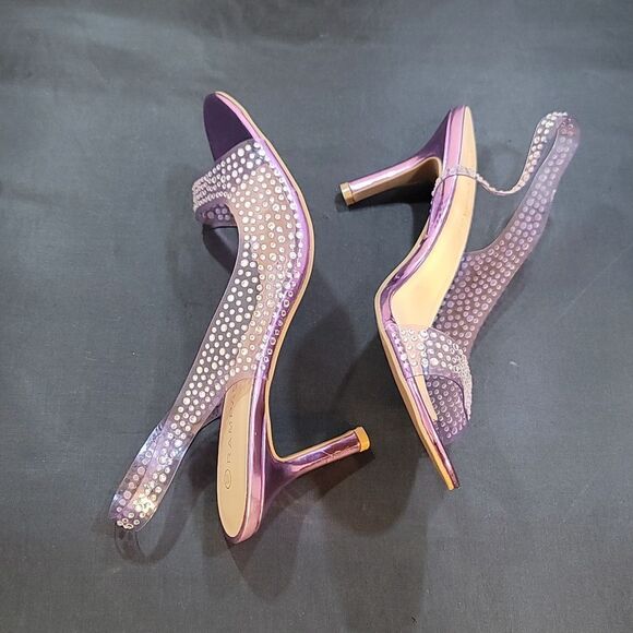 BRAND NEW RAMPAGE WOMEN'S EMBELLISHED MID HEELED SANDALS - Picture 4 of 14